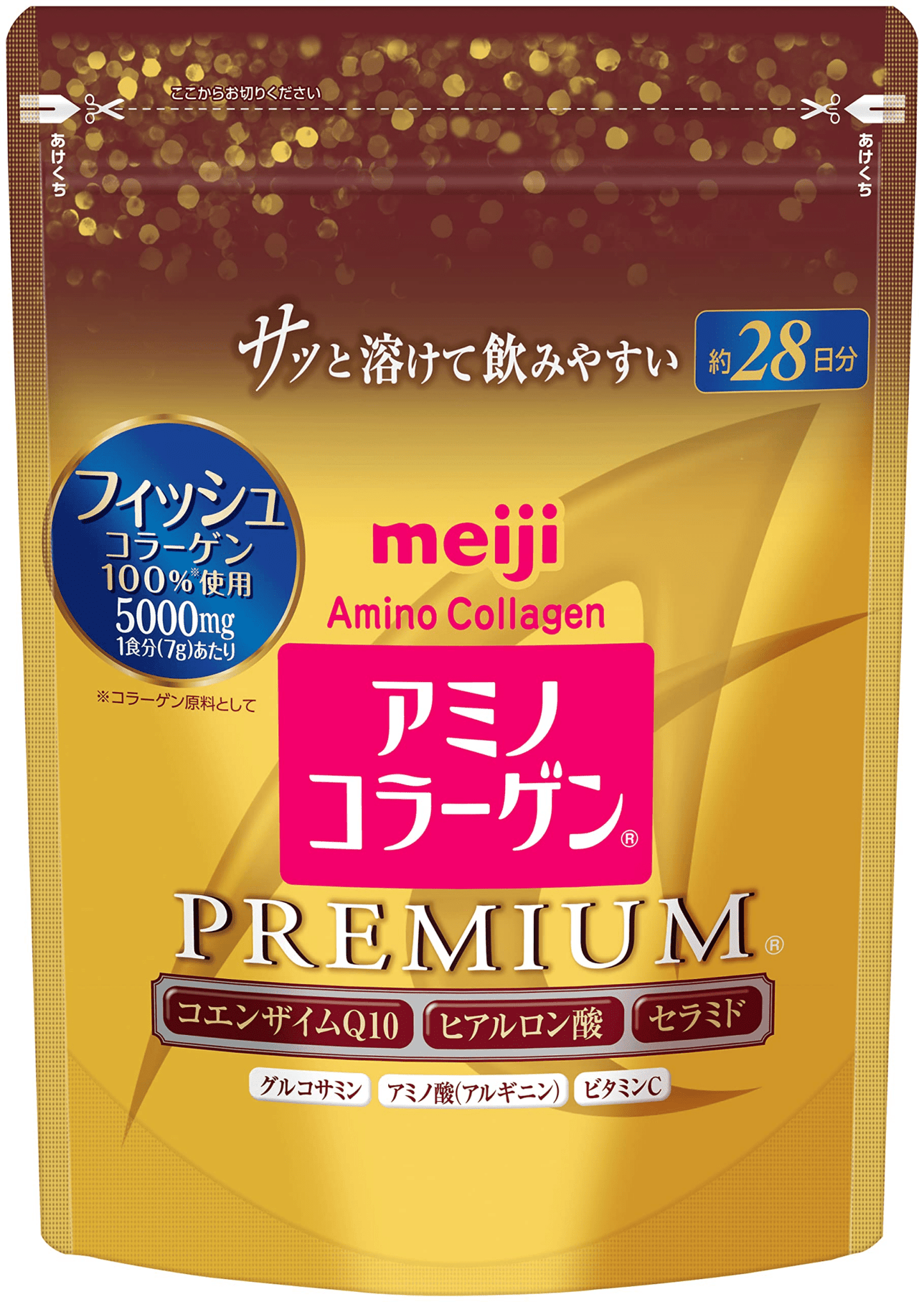 Meiji New Amino Collagen Premium Refill 196g